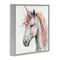 Stupell Industries Unicorn With Pink Mane Framed Giclee, design by Creative Studio